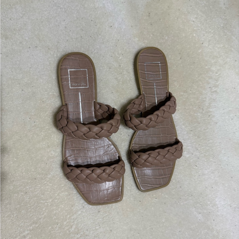 Dolce Vita Braided Tan Sandals